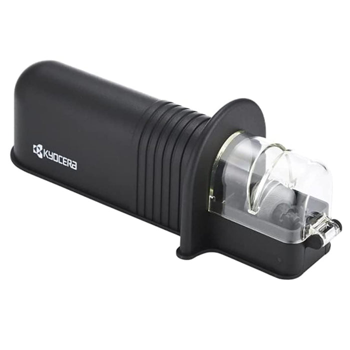 Kyocera Manual Knife Sharpener - Fine Ceramic & Metal Double-Edged Rs-20Bks(N)-Kiichin - The #1 Place for Japanese Goods in Your Hand!