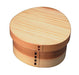 Yamaya Lacquerware Shop Large Wooden Bentwood Lunch Box Rice Ball Shape-Kiichin - The #1 Place for Japanese Goods in Your Hand!