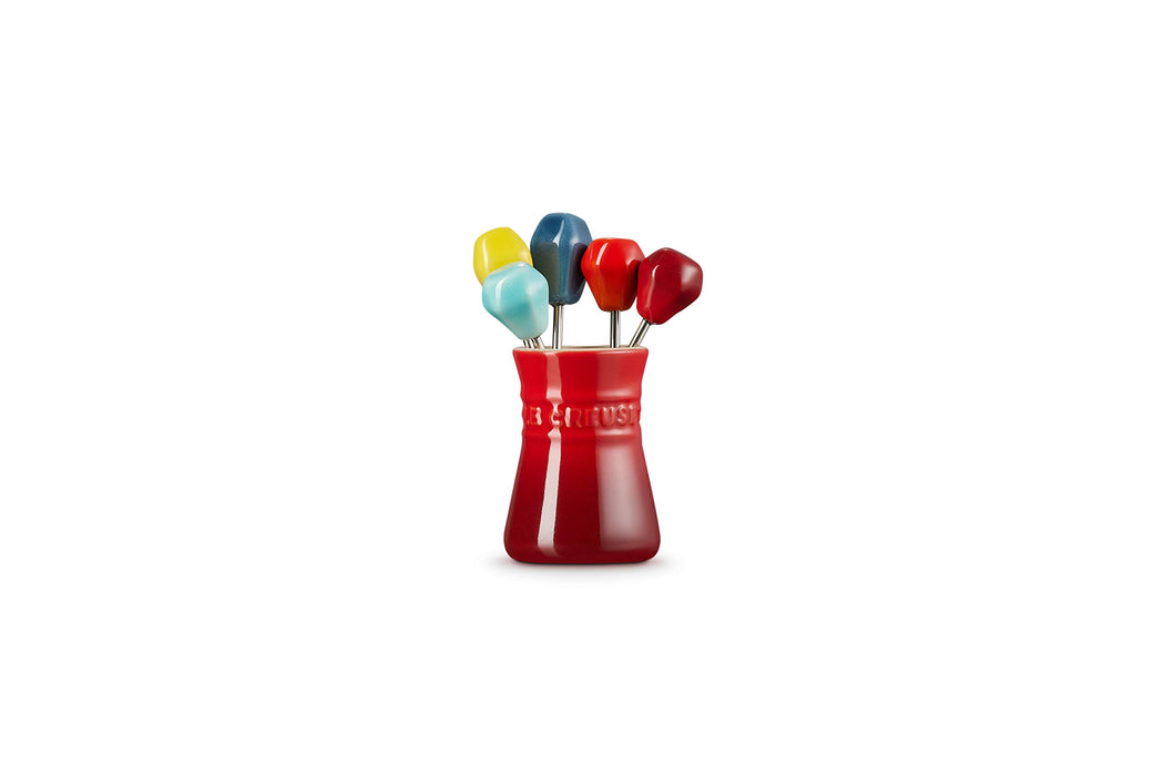 Le Creuset Rainbow Food Pick Set Durable Pintxos Toothpicks Party Essentials