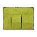 Lihit Lab A4 Yellow Green Bag In Bag Inner Bag - Japan Priority-Kiichin - The #1 Place for Japanese Goods in Your Hand!