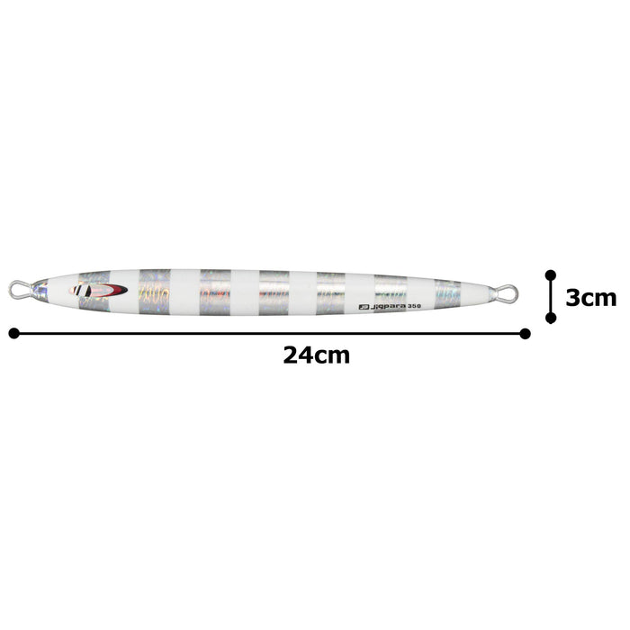 Major Craft Long Slow 350G Jig Para Vertical Metal Jig Zebra Glow-Kiichin - The #1 Place for Japanese Goods in Your Hand!