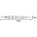 Major Craft Long Slow 350G Jig Para Vertical Metal Jig Zebra Glow-Kiichin - The #1 Place for Japanese Goods in Your Hand!