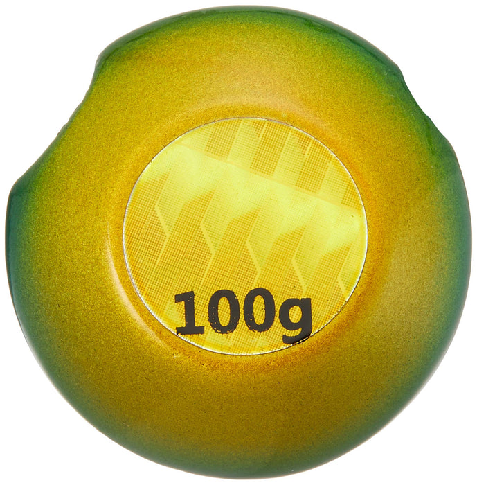 Major Craft Tairaba Kaenomi TM-Head 100g Gold/Green Jig #6-Kiichin - The #1 Place for Japanese Goods in Your Hand!