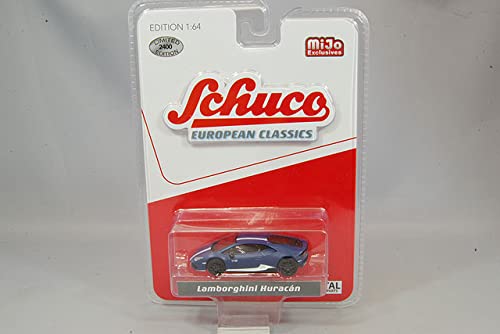 Schuco 1/64 Lamborghini Huracan Matte Dark Blue White Mijo Custom Model-Kiichin - The #1 Place for Japanese Goods in Your Hand!