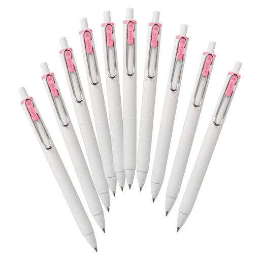 Mitsubishi Pencil Uniball One Gel Ballpoint Pen 0.38 Light Pink 10 Pieces UMNS38.51-Kiichin - The #1 Place for Japanese Goods in Your Hand!