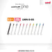 Mitsubishi Pencil Uniball One 0.5 Gel Ballpoint Pen Yellow 10 Pieces Pack-Kiichin - The #1 Place for Japanese Goods in Your Hand!