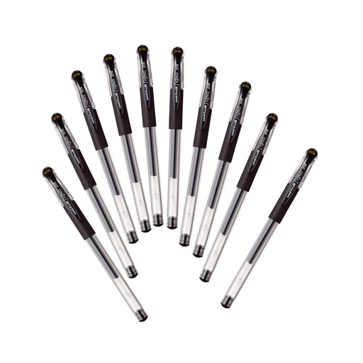 Mitsubishi Pencil Uniball Signo Gel Ballpoint Pen 0.38 Black 10 Pieces Pack-Kiichin - The #1 Place for Japanese Goods in Your Hand!