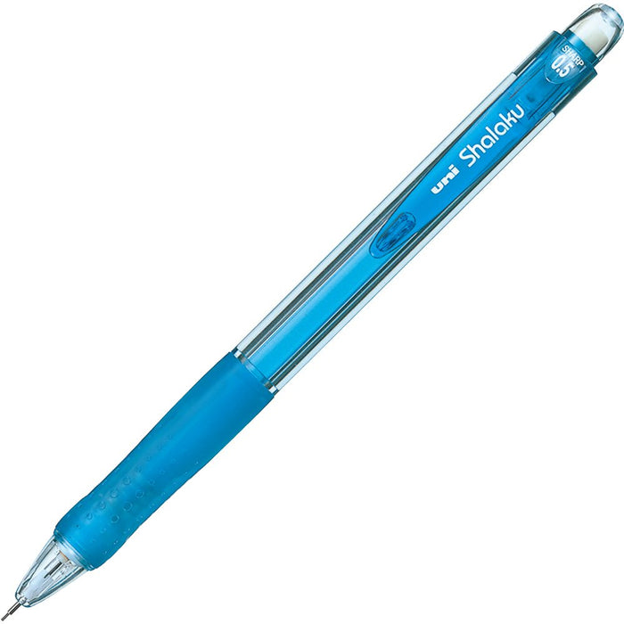 Mitsubishi Pencil Berisha Raku 0.5 Transparent Light Blue Mechanical Pencil-Kiichin - The #1 Place for Japanese Goods in Your Hand!