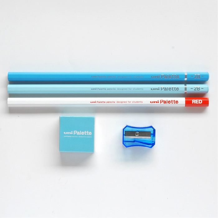 Mitsubishi Pencil Value Pack - Uni Palette 2B Pastel Blue K10542B-Kiichin - The #1 Place for Japanese Goods in Your Hand!