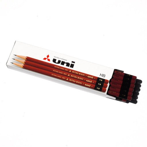 Mitsubishi Pencil Uni-K HB Quality 1 Dozen Paper Box Pencils by Mitsubishi-Kiichin - The #1 Place for Japanese Goods in Your Hand!