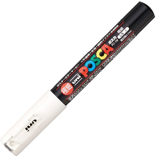 Mitsubishi Pencil White Posca Extra Fine Water-Based Pen 10 Pieces Pack-Kiichin - The #1 Place for Japanese Goods in Your Hand!