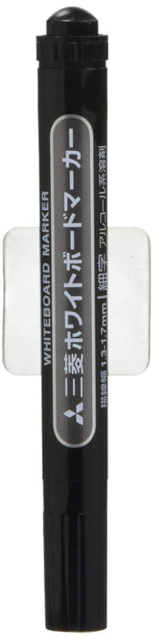 Mitsubishi Pencil Fine Point Round Lead Black Whiteboard Marker - 10 Pieces Pack-Kiichin - The #1 Place for Japanese Goods in Your Hand!