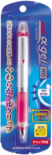 Mitsubishi Pencil Uni-Gel Rose Pink Pen - Model Sd608Gg1P.66-Kiichin - The #1 Place for Japanese Goods in Your Hand!