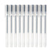 Mujirushi Ryohin Gel Ink Ballpoint Pen Set - 10 Pack, 0.38mm, Black-Kiichin - The #1 Place for Japanese Goods in Your Hand!