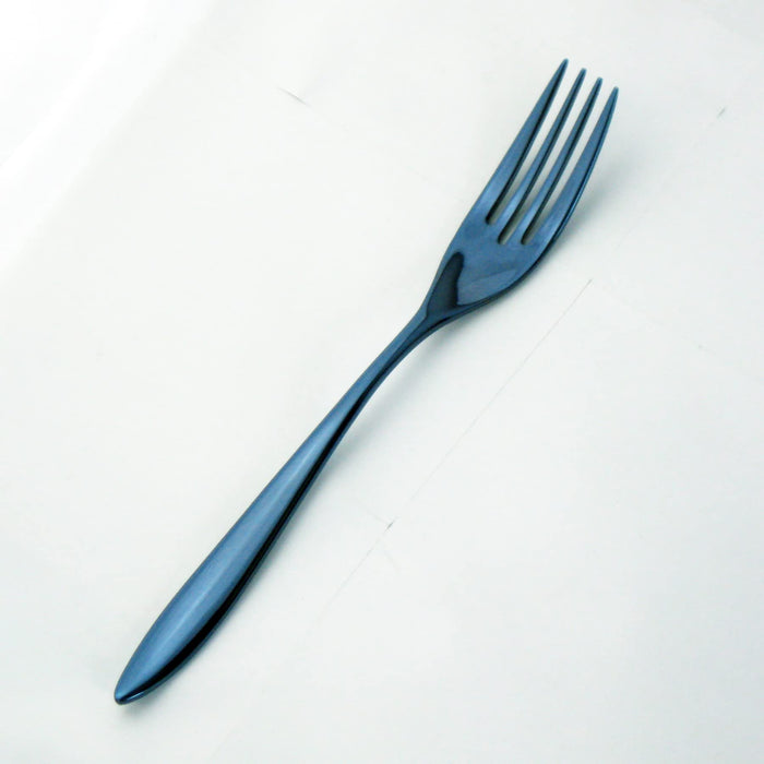 Nagao Iki 3-Piece Stainless Steel Cutlery Set Indigo Blue Made in Japan-Kiichin - The #1 Place for Japanese Goods in Your Hand!