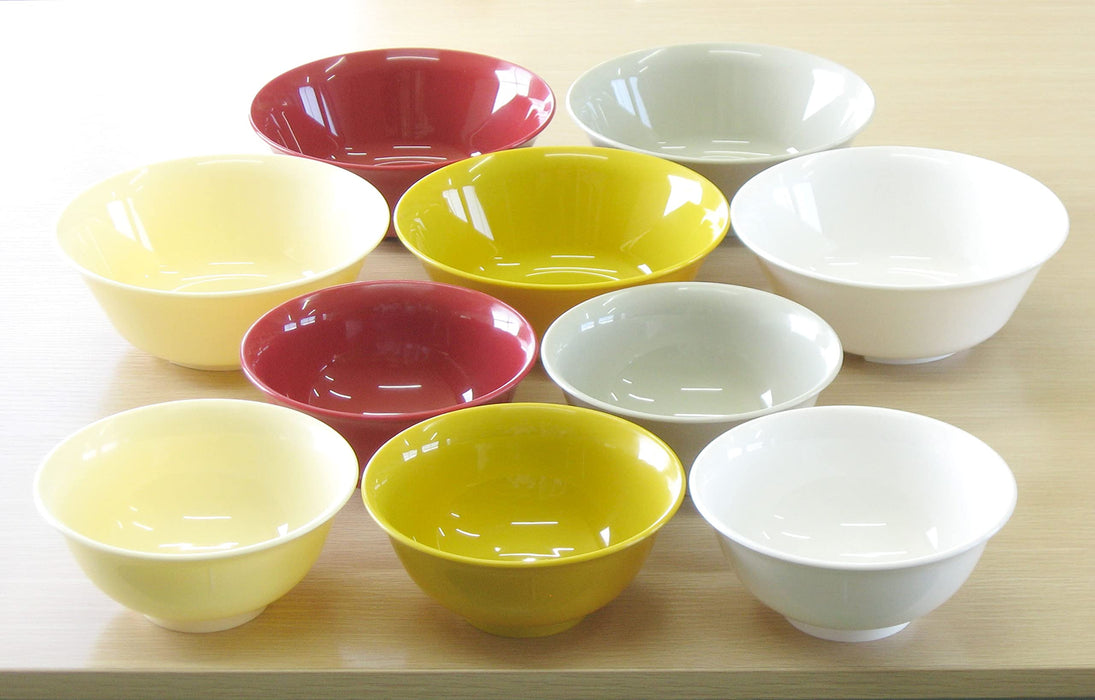 Nagao 19Cm Yellow Ramen Bowl 1170Ml Unbreakable Microwave Safe Japan-Made-Kiichin - The #1 Place for Japanese Goods in Your Hand!