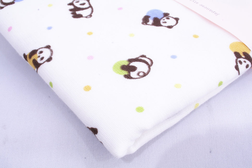 Nissen Chamber Of Commerce Shoko Japanese Style Rolling Panda Handkerchief J K3556-Kiichin - The #1 Place for Japanese Goods in Your Hand!