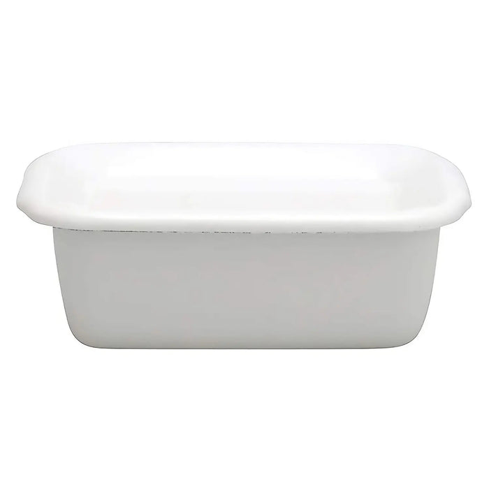 Noda Horo Enamel Rectangle Deep Food Containers with Lid - Small Size-Kiichin - The #1 Place for Japanese Goods in Your Hand!