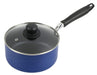 Pearl Metal Saucepan 18Cm Glass Lid Blue Diamond Coat IH Compatible-Kiichin - The #1 Place for Japanese Goods in Your Hand!