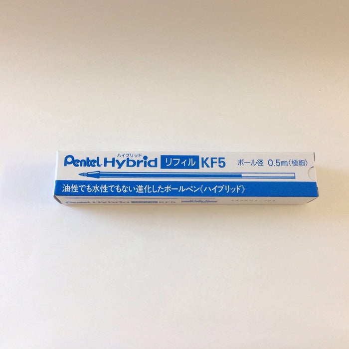 Pentel Blue Ballpoint Pen Refill Hybrid 0.5 Kf5-C Set of 10-Kiichin - The #1 Place for Japanese Goods in Your Hand!