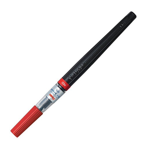 Pentel Art Brush Pen Xgfl-102 in Vibrant Red for Creative Drawing-Kiichin - The #1 Place for Japanese Goods in Your Hand!