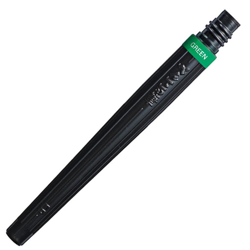 Pentel Art Brush XFR-104 Set of 10 Green Brush Pen Cartridges by Pentel-Kiichin - The #1 Place for Japanese Goods in Your Hand!