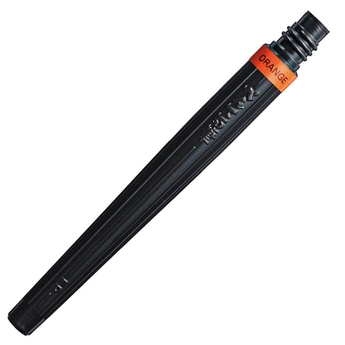 Pentel Art Brush XFR-107 Set 10 Orange Brush Pen Cartridges-Kiichin - The #1 Place for Japanese Goods in Your Hand!