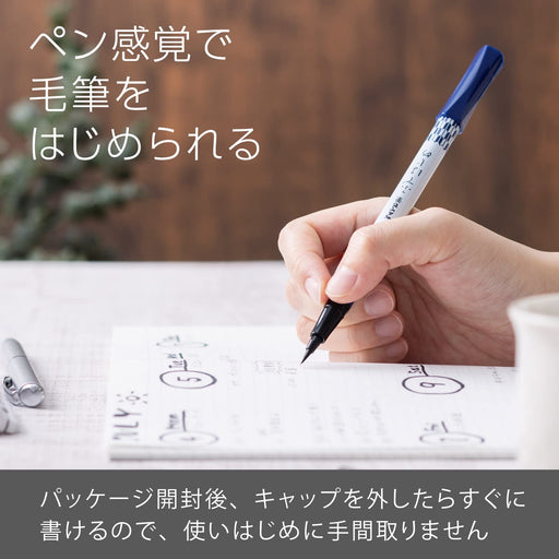 Pentel Arrow Feather Pattern Brush Pen Fude Hajime Xgfd40Ca1-A Model-Kiichin - The #1 Place for Japanese Goods in Your Hand!