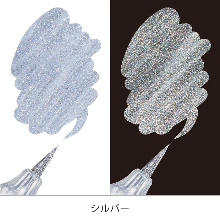 Pentel Dual Metallic Blush Silver Xgfh-Dz Premium Writing Tool-Kiichin - The #1 Place for Japanese Goods in Your Hand!