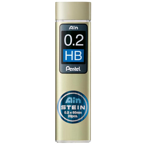 Pentel Ein Stein 0.2 HB Mechanical Pencil Refill - 10 Pieces Pack-Kiichin - The #1 Place for Japanese Goods in Your Hand!