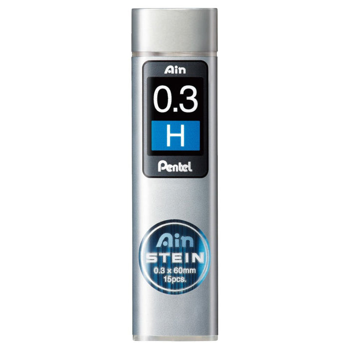 Pentel Ein Stein 0.3 H Mechanical Pencil Refill C273-H with 10 Pieces Bundle-Kiichin - The #1 Place for Japanese Goods in Your Hand!