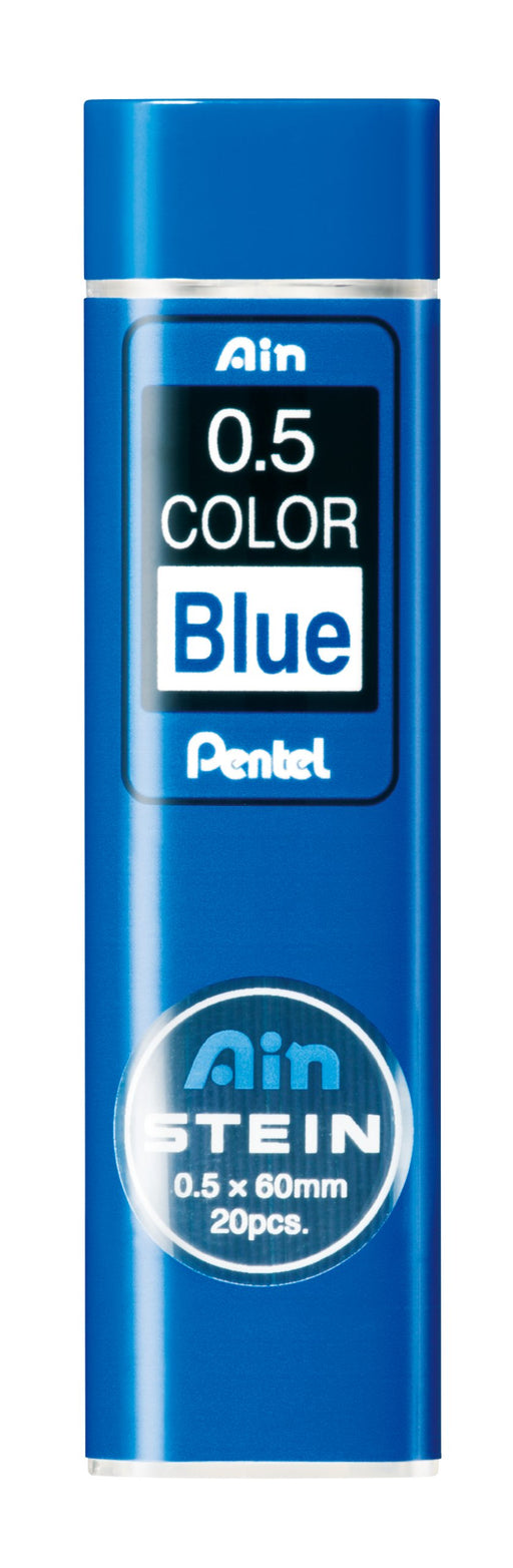 Pentel Blue Stein Mechanical Pencil Refill Lead 0.5mm 10-Piece Set-Kiichin - The #1 Place for Japanese Goods in Your Hand!