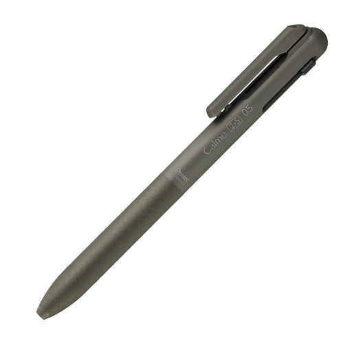 Pentel Calme Multi-Function 0.5 Sharp Ballpoint Pen Khaki BXAW355D-Kiichin - The #1 Place for Japanese Goods in Your Hand!