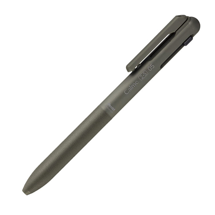 Pentel Calme Multi-Function 0.5 Sharp Ballpoint Pen Khaki BXAW355D-Kiichin - The #1 Place for Japanese Goods in Your Hand!