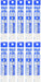 Pentel Energel 0.5mm Blue Ballpoint Pen Refill XLRN5H-C - Value Pack of 10-Kiichin - The #1 Place for Japanese Goods in Your Hand!