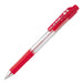 Pentel Dot E Bk127-B Oil-Based 0.7mm Red Ballpoint Pen Pack of 10-Kiichin - The #1 Place for Japanese Goods in Your Hand!