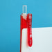 Pentel Feel 0.5 XBXB115-B Clear Red Oil-Based Ballpoint Pen Pack of 5-Kiichin - The #1 Place for Japanese Goods in Your Hand!