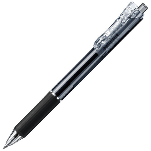 Pentel Bxb117-A 0.7mm Clear Black Oil-Based Ballpoint Pen 10 Pieces Pack-Kiichin - The #1 Place for Japanese Goods in Your Hand!
