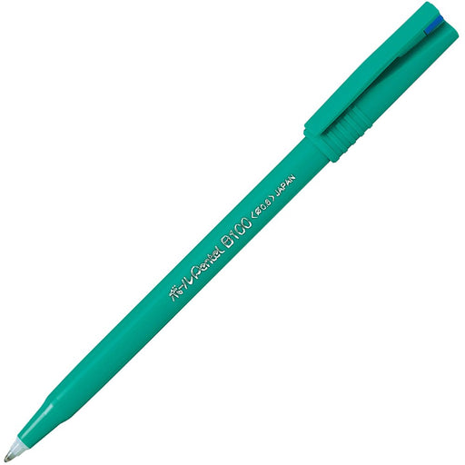Pentel B100-Cd Blue Water-Based Ballpoint Pen 10 Pieces Pack-Kiichin - The #1 Place for Japanese Goods in Your Hand!