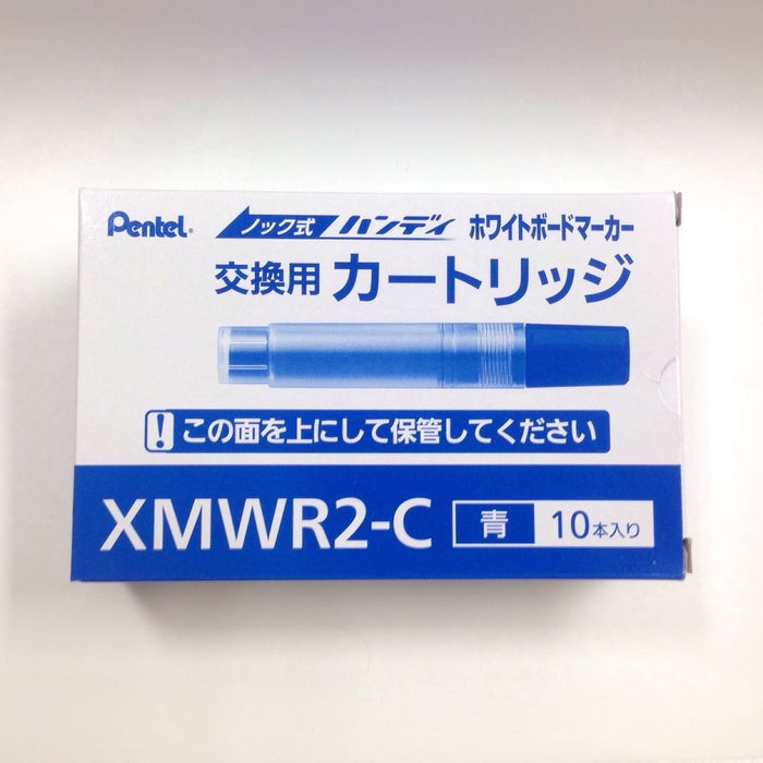 Pentel Blue XMWR2-C Whiteboard Marker Refill Set of 10-Kiichin - The #1 Place for Japanese Goods in Your Hand!