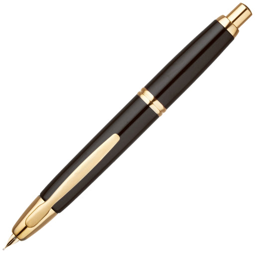 Pilot Capless FC15SRBM Black Fountain Pen - Smooth Writing and Elegant Design-Kiichin - The #1 Place for Japanese Goods in Your Hand!