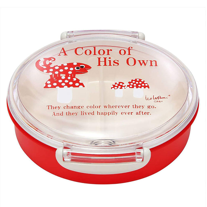 Aito Leo Lionni Bento Box 13x12cm Chameleon Japan 278455-Kiichin - The #1 Place for Japanese Goods in Your Hand!
