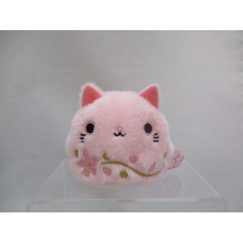 Sanei Boeki Plush Cat Dango Sakura W7.5xD6xH7cm-Kiichin - The #1 Place for Japanese Goods in Your Hand!
