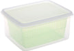 Sanko Plastic D-Pack with Colander Green D-9D Azl8606 Kitchen Essential-Kiichin - The #1 Place for Japanese Goods in Your Hand!