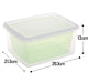 Sanko Plastic D-Pack with Colander Green D-9D Azl8606 Kitchen Essential-Kiichin - The #1 Place for Japanese Goods in Your Hand!