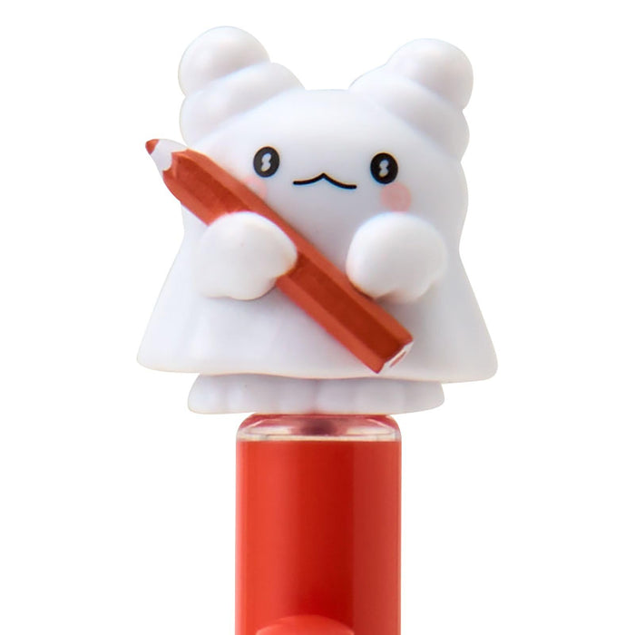 Sanrio Hanamaru Obake Ballpoint Pen Black Ink Abs Resin 927139