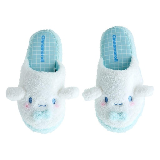Sanrio Cinnamoroll Face-Shaped Slippers 25cm Cozy Comfort Pajama Footwear-Kiichin - The #1 Place for Japanese Goods in Your Hand!