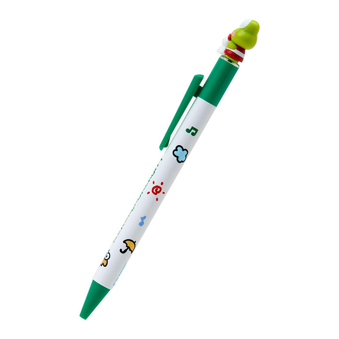 Sanrio Kerokerokeroppi Ballpoint Pen with Mascot Black Ink Abs Resin 927015