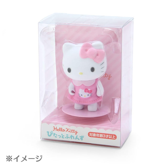 Sanrio Kuromi Mini Flocky Dress-Up Doll - Sanrio Pitatto Friends Kuromi-Chan 6.8x3.6x3cm 604321-Kiichin - The #1 Place for Japanese Goods in Your Hand!