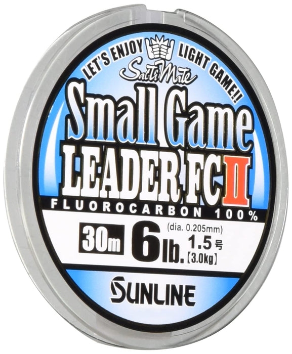 Sunline Saltymate Fluorocarbon Leader 30M 1.5 6Lb Natural Clear-Kiichin - The #1 Place for Japanese Goods in Your Hand!